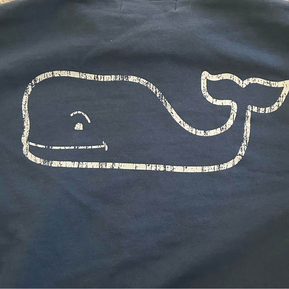 Vineyard Vines Blue Quarter Zip - Picture 2 of 6